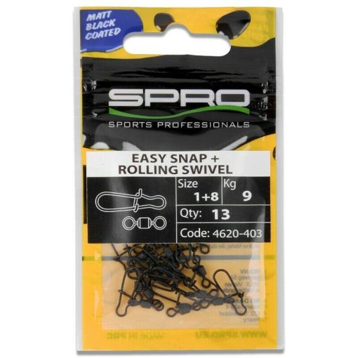 Spro Easy Snap + Rolling Swivel