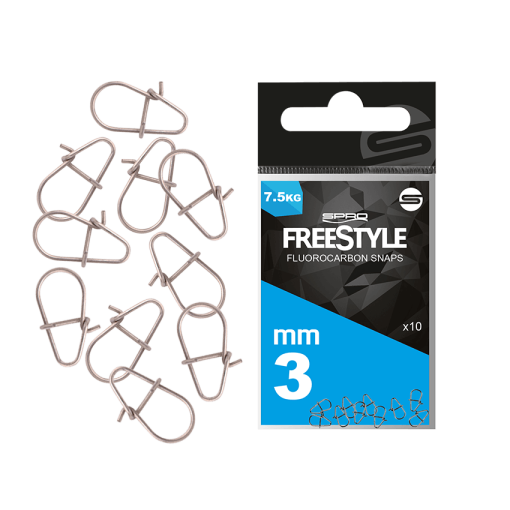 Spro Freestyle Reload Fluoro Snaps