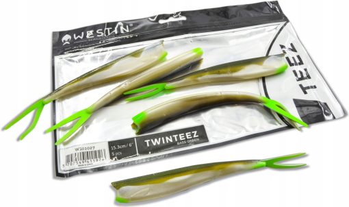 Westin TwinTeez 15.3cm (5Pack) Bass Green