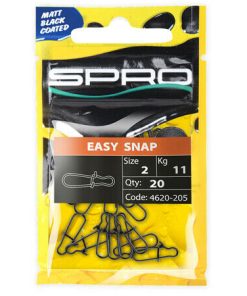 SPRO Matt Black Easy Snap