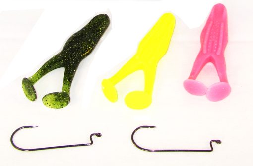 Fladen Frog Jig Assortment 105-110mm Size 5/0 Hooks 12-14g
