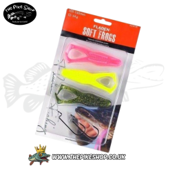 Fladen Soft Frog Kit 105-110mm Size 5/0 Hooks 12-14g