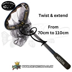 Alternative view of Westin | W3 | C&R | Adjustable Landing Net - S (38 x 45 x 40 cm)