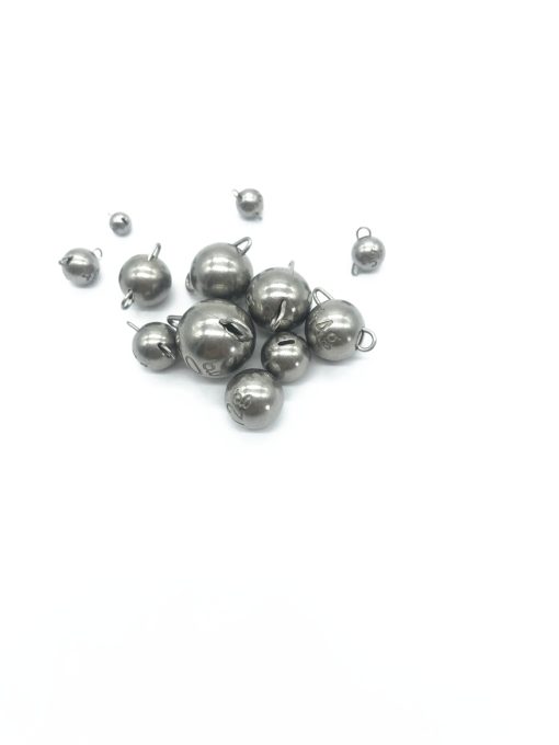 Tungsten ‘Cheburashka’ Weights (Natural Silver)