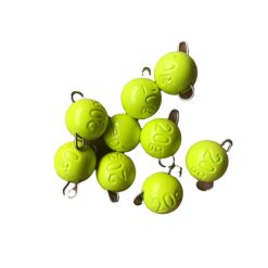 Tungsten ‘Cheburashka’ Weights (Flouro Yellow)