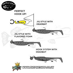 Alternative view of Westin | HollowTeez ST (Shad Tail) 12cm - 4pcs per pack