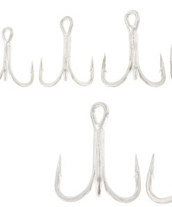 W-Treble 4X-TN - Treble Hooks - 4x Strong Tin Plated - 5 pack
