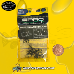 Spro | Matte Black | HD Snap - Matt black coated - Image 4