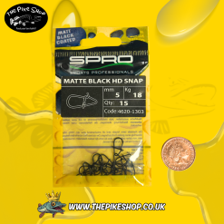 Spro | Matte Black | HD Snap - Matt black coated - Image 3