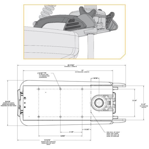 Minn Kota Terrova Bow-Mount Combo (i-Pilot Link Pre-installed, Foot Pedal Included) - Image 11