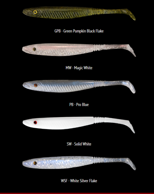 FISHUS - Espetit Soft Shad 12cm (8 pcs)