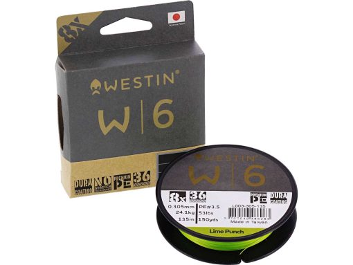 Westin W6 8 Braid Lime Punch - 135mtrs