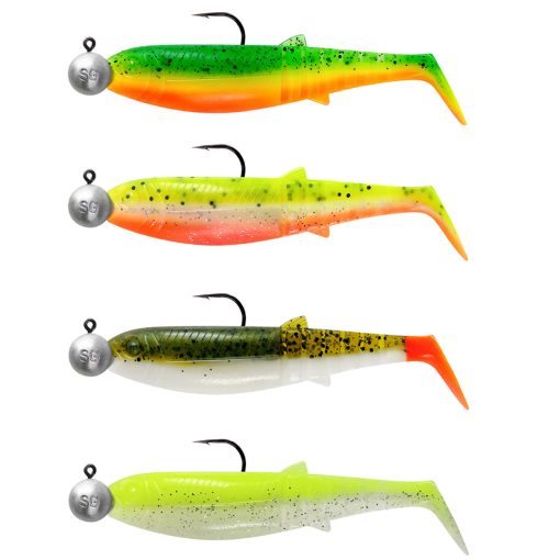 Savage Gear Cannibal Shad Dark & Clear Water Mix Ready Rigged - Image 3