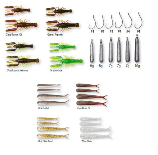 Savage Gear Dropshot Academy Kit Mixed Colours 36 pcs - Image 4