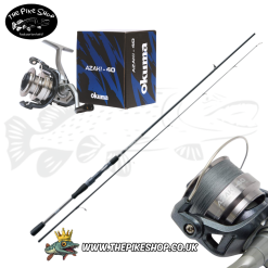 Okuma | Combo | Altera Spin Rod 7' 210cm 10-30g & Okuma Azaki-40 Reel loaded with Braid