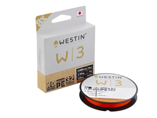 Westin W3 8-Braid Dutch Orange 135m/150yds