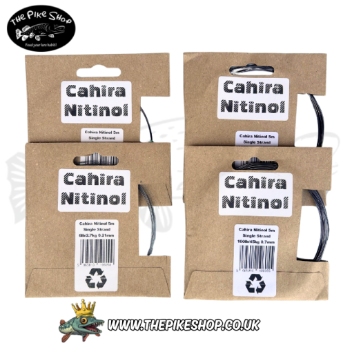 Cahira Nitinol - Single Strand Wire 5mtr Coil