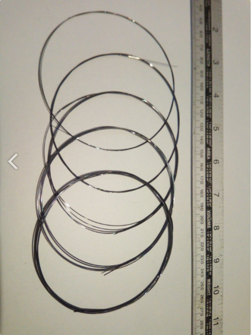 Cahira Nitinol - Single Strand Wire 5mtr Coil - Image 3