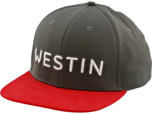Westin - Smooth Viking Cap - One Size - Grey/Red