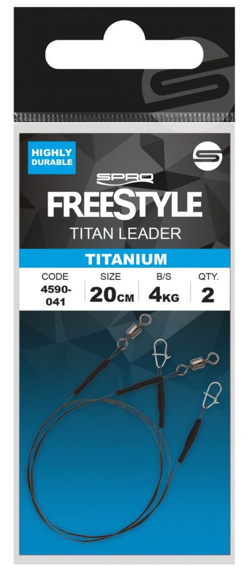 SPRO - Freestyle TITAN (Tinanium) Leader (pack of 2)