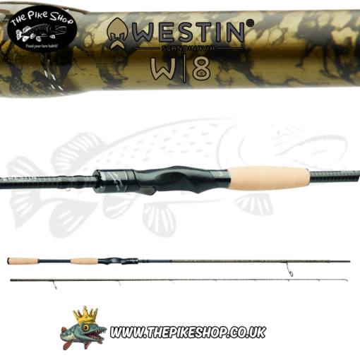 Westin - W8 Finesse Shad 2nd - 7`5" / 223cm / 2sec - MH / 10-28g