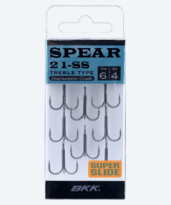 BKK | Spear 21SS | Treble Hooks | Super Slide Colour