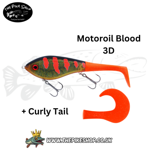 Westin  |  Swim Tail  |  Sinking  |  1 Body + 2 Tails  |  12cm - 68g - Image 9