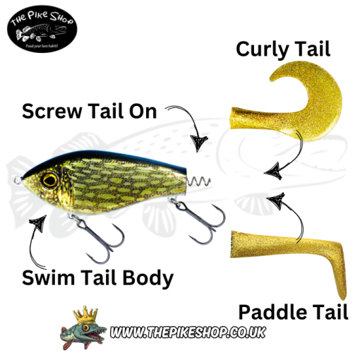 Westin  |  Spare Swim Tails For 12cm Swims - Image 6