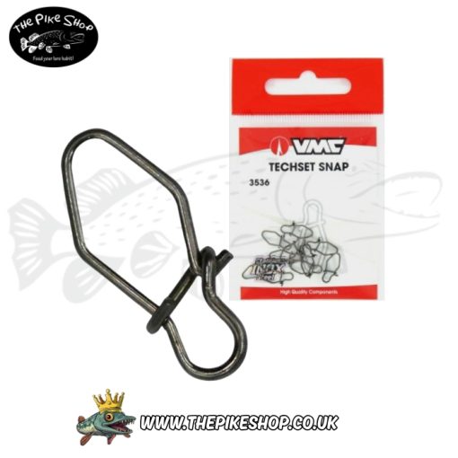 Rapala VMC  |  3536  |  Techset Snap Clip  |  10 pcs