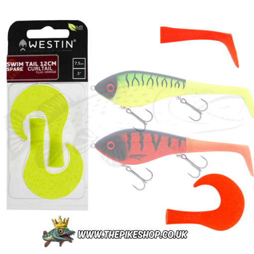 Westin  |  Spare Swim Tails For 12cm Swims