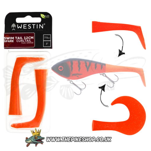 Westin  |  Spare Swim Tails For 12cm Swims - Image 2