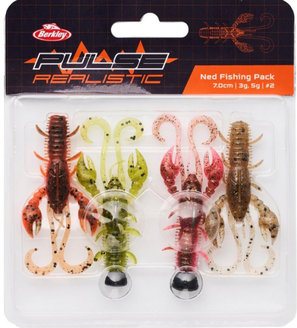 Berkley - Pulse Realistic Ned Fishing Pack