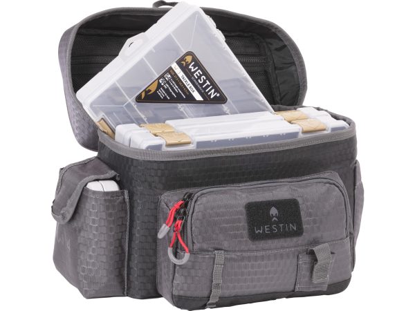 Westin - W4 Waist Pack - 4 boxes Large Titanium Black