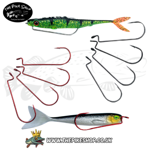 Aberdeen Style 6/0 Worm hook (for Cheb, Texas, Carolina rig) x10 pk