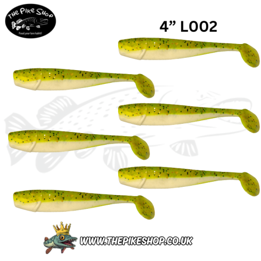 Relax King Shad 4"  9g Zander Packs - Image 4