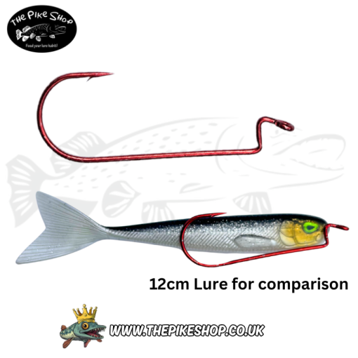 Aberdeen Style 6/0 Worm hook (for Cheb, Texas, Carolina rig) x10 pk - Image 2