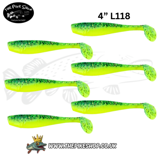 Relax King Shad 4"  9g Zander Packs - Image 3