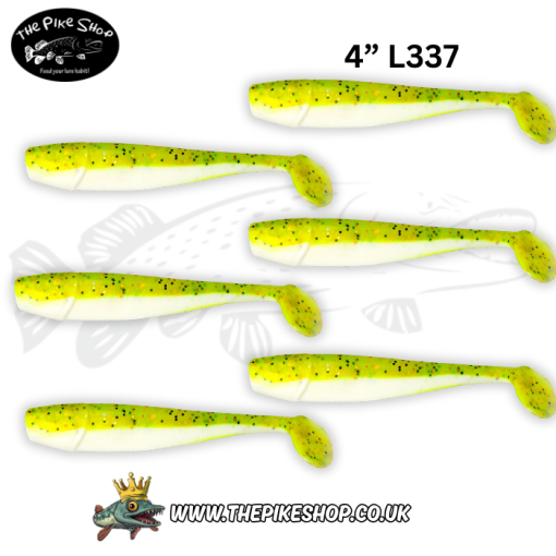 Relax King Shad 4"  9g Zander Packs - Image 2