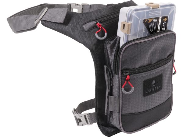 Westin -  W4 Leg Bag - 1 Box Med Titanium Black - Image 2