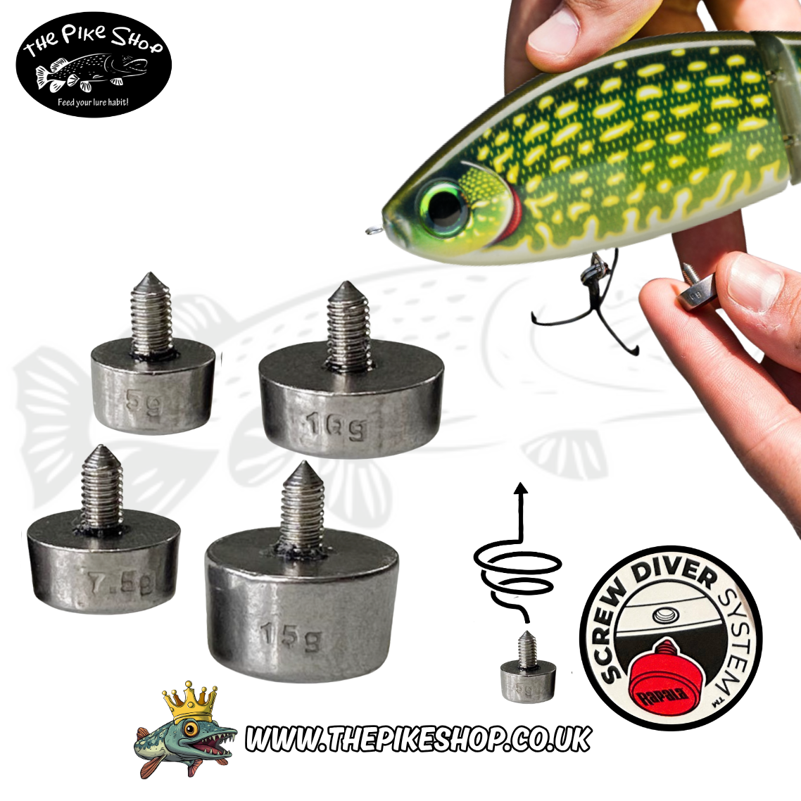 Rapala | Screw Diver System  (SDS)