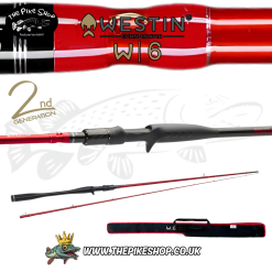 Westin | W6 | 2nd Gen | Crankstick-T Rod | 7'10" M 5-40g (Baitcasting)