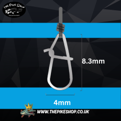 Spro Freestyle | Reload Flurocarbon Snaps -4mm stainless steel - Image 2