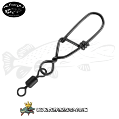 Spro | Snagless Snap + Rolling Swivel - Matt black coated - Image 3