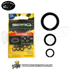 Spro | Split Rings - Matt black coated